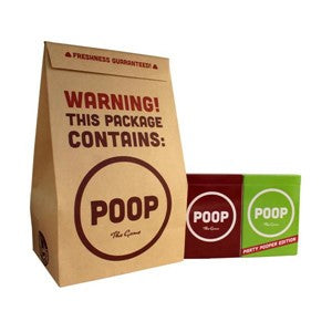 Poop: Brown Bag Combo | Family Friendly Card Game | 2-10 Players